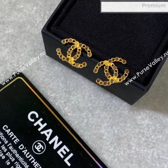 Chanel CC Brass Earrings 36 2020 (YF-20040663)