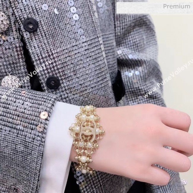 Chanel Pearls Bracelet 10 2020 (YF-20040636)
