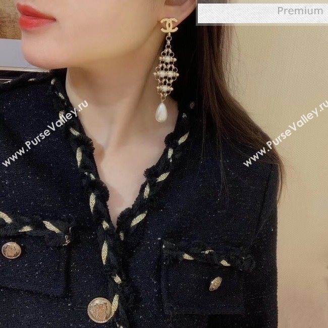 Chanel Pearls Earrings 12 2020 (YF-20040638)