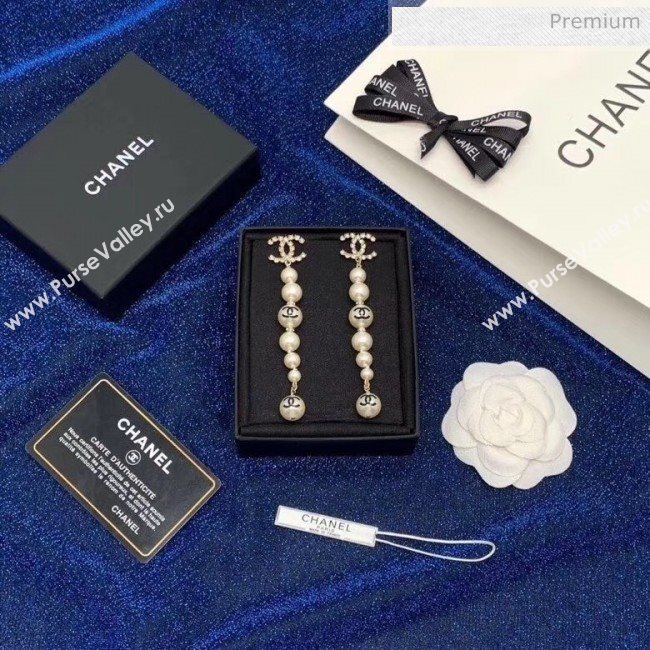 Chanel Pearls Earrings 42 2020 (YF-20040670)