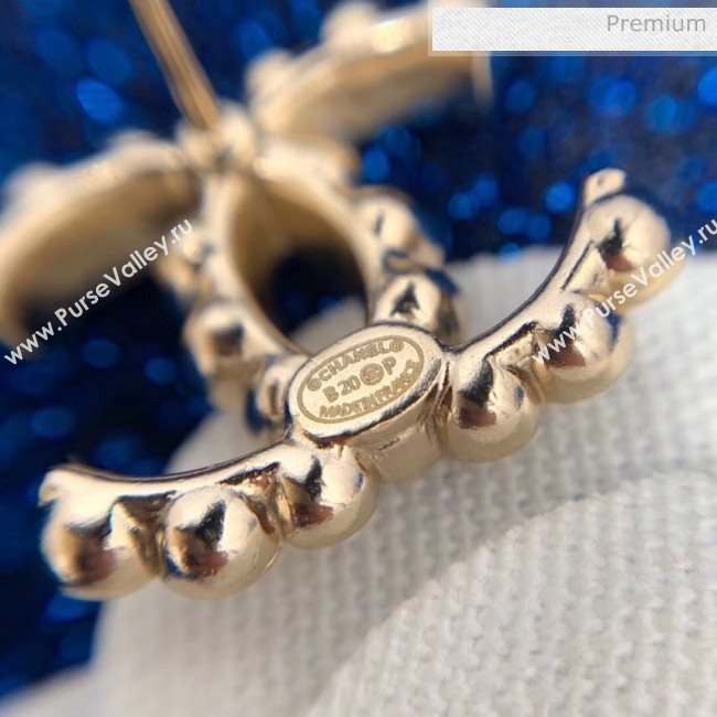 Chanel Crystal CC Earrings 43 2020 (YF-20040671)