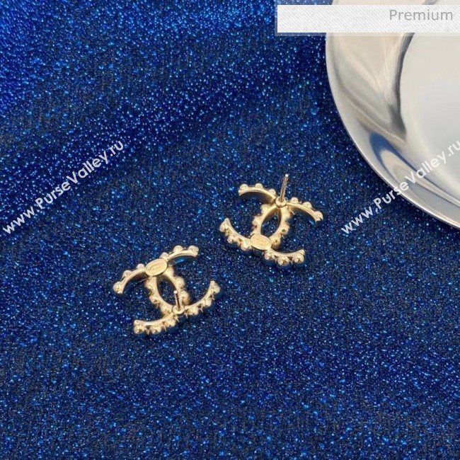 Chanel Crystal CC Earrings 43 2020 (YF-20040671)