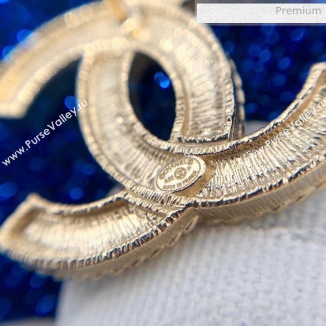 Chanel Crystal CC Earrings 45 2020 (YF-20040673)