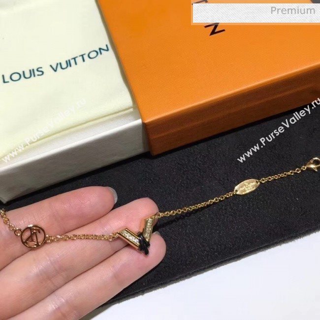 Louis Vuitton Black V Bracelet 02 2020 (YF-20040706)