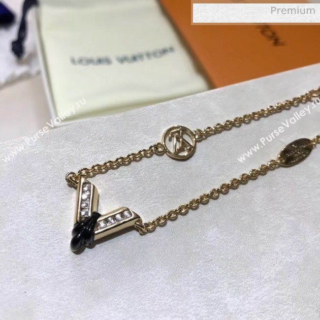 Louis Vuitton Black V Bracelet 02 2020 (YF-20040706)