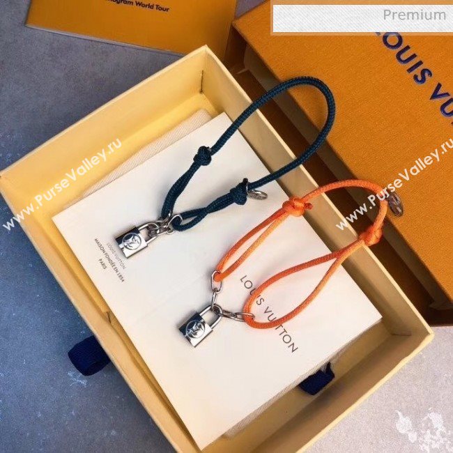 Louis Vuitton Silver Lockit X Virgil Abloh Bracelet 2020 (YF-20040708)