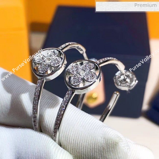 Louis Vuitton Idylle Blossom Hoops Silver 2020 (YF-20040702)