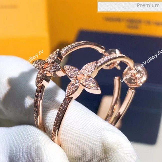 Louis Vuitton Idylle Blossom Hoops Rosy Gold 02 2020 (YF-20040703)