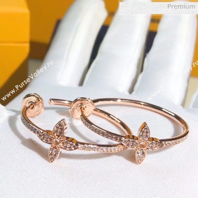 Louis Vuitton Idylle Blossom Hoops Rosy Gold 02 2020 (YF-20040703)