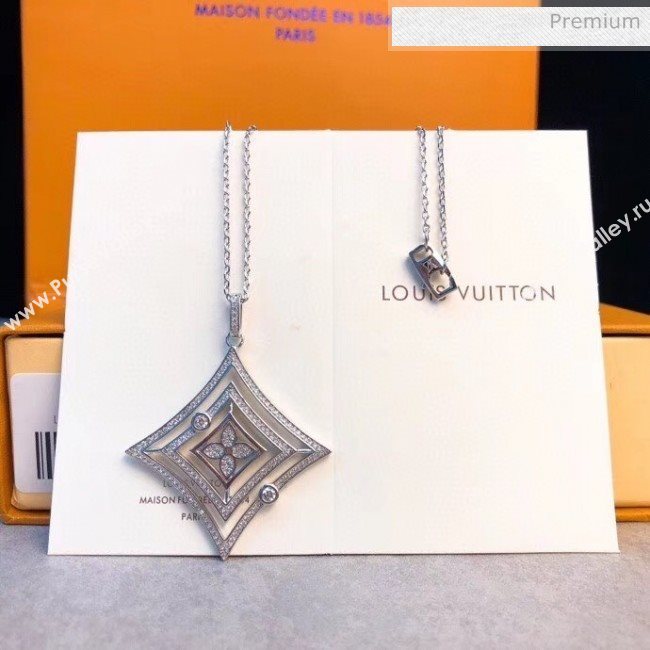 Louis Vuitton Crystal Bloom Necklace 05 2020 (YF-20040713)