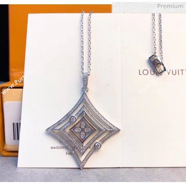 Louis Vuitton Crystal Bloom Necklace 05 2020 (YF-20040713)