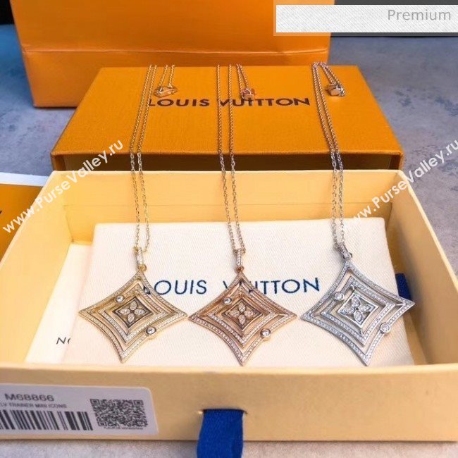 Louis Vuitton Crystal Bloom Necklace 05 2020 (YF-20040713)