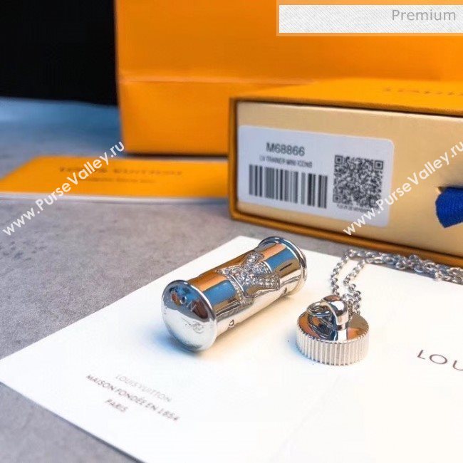 Louis Vuitton Crystal Logo Necklace 06 2020 (YF-20040715)