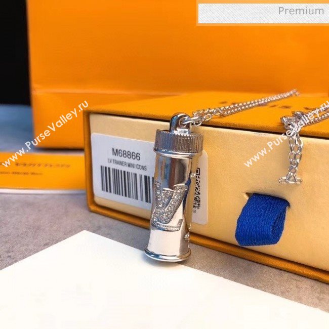 Louis Vuitton Crystal Logo Necklace 06 2020 (YF-20040715)