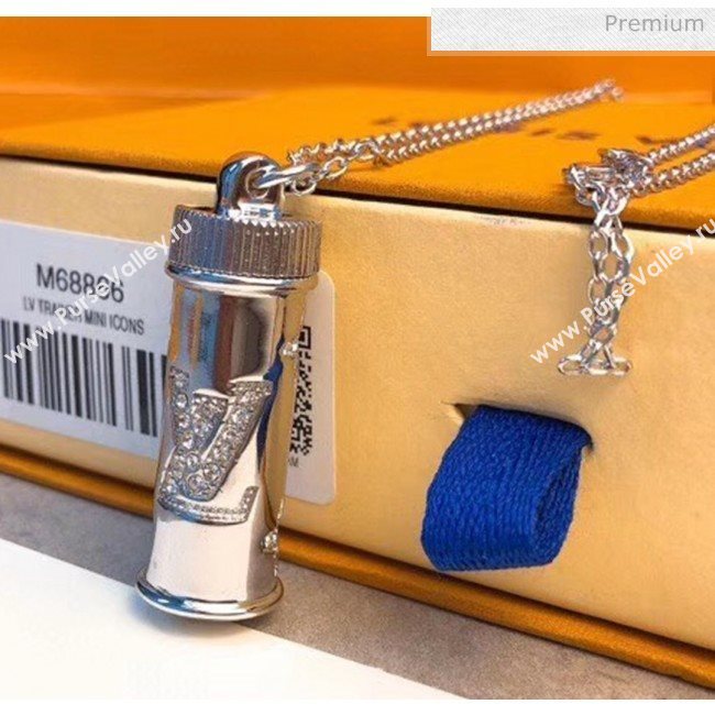 Louis Vuitton Crystal Logo Necklace 06 2020 (YF-20040715)