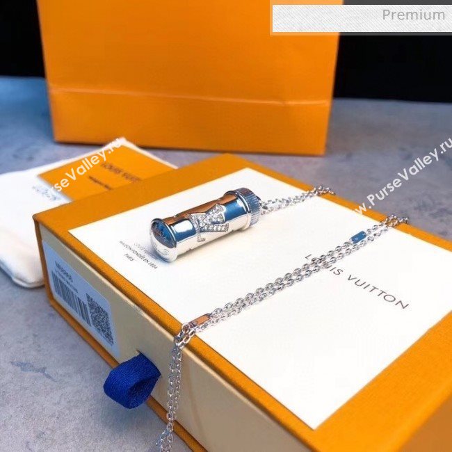 Louis Vuitton Crystal Logo Necklace 06 2020 (YF-20040715)
