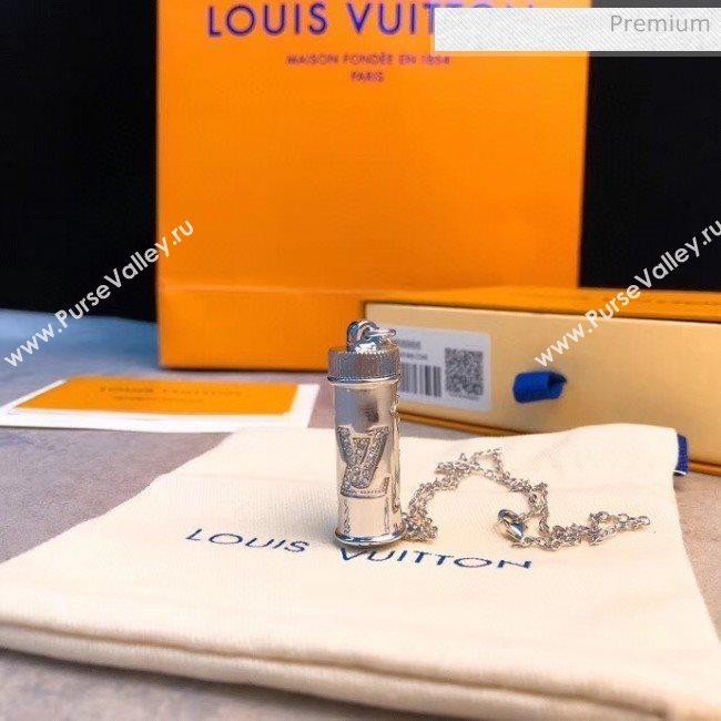 Louis Vuitton Crystal Logo Necklace 06 2020 (YF-20040715)