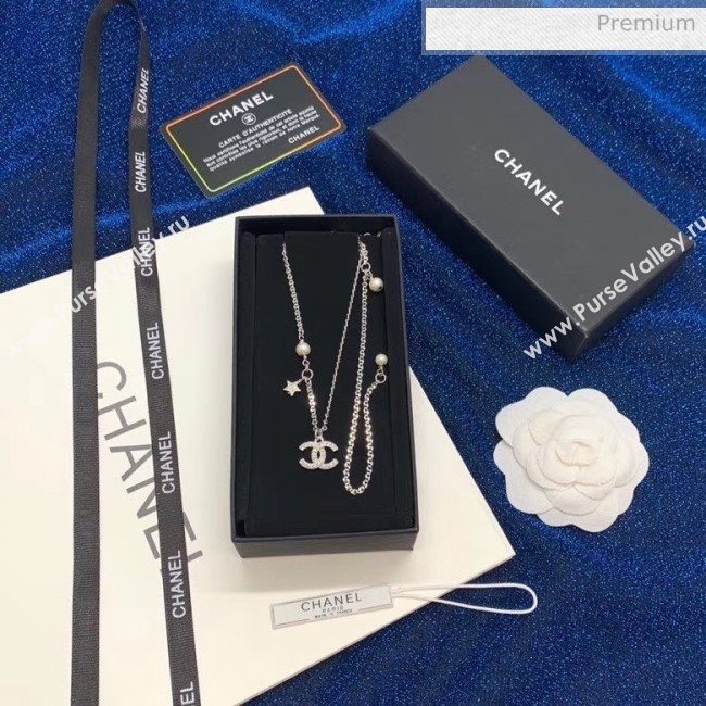 Chanel Silver Necklace 51 2020 (YF-20040679)