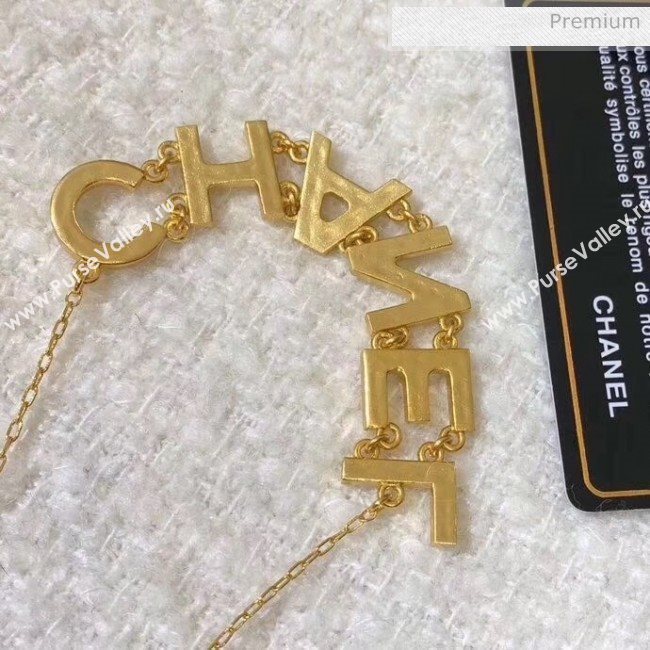 Chanel Crystal Logo Necklace 60 2020 (YF-20040689)