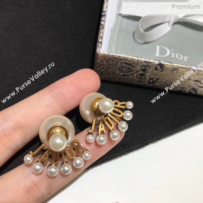 Dior Pearls JAdior Earrings 21 2020 (YF-20040647)