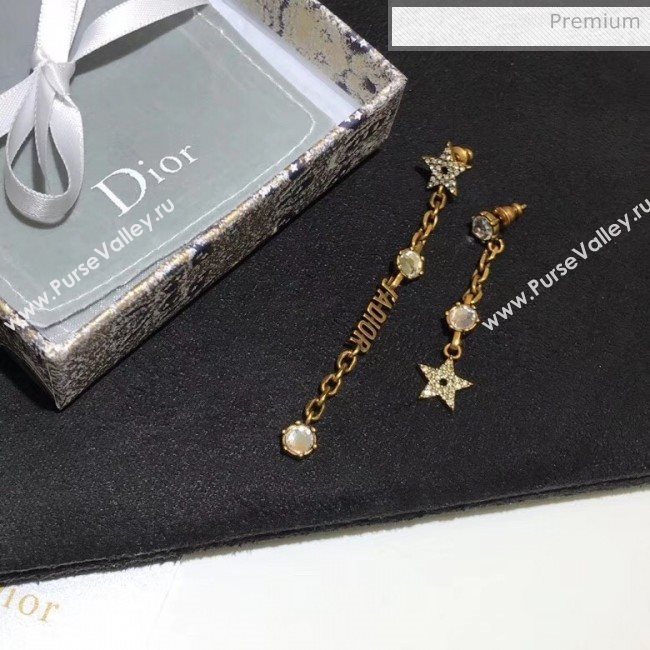 Dior Crystal Tassel Earrings 19 2020 (YF-20040645)