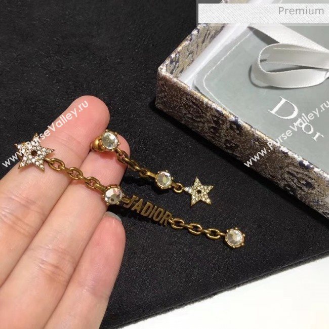 Dior Crystal Tassel Earrings 19 2020 (YF-20040645)