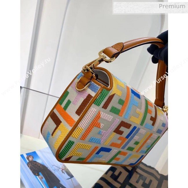 Fendi Medium Baguette Bag in Multicolor FF Canvas 2020 (CL-20041371)