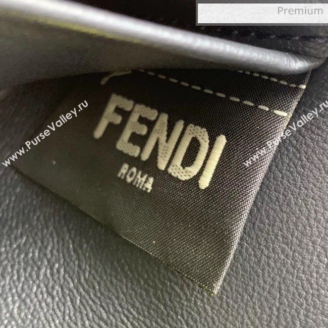 Fendi NANO BAGUETTE Charm Bag in Grainy Leather Yeelow 2020 (AFEI-20041346)