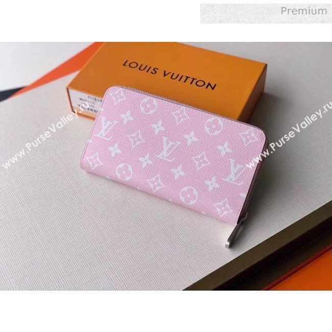 Louis Vuitton Monogram canvas LV Escale Zippy Wallet M69110 Pink 2020 (K-20041730)