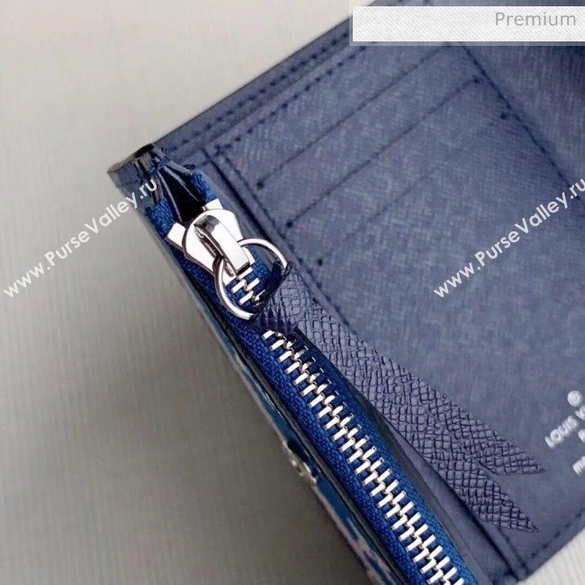 Louis Vuitton Monogram canvas LV Escale Victorine Wallet M69112 Blue 2020 (K-20041731)