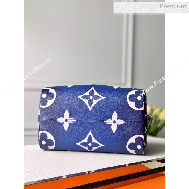 Louis Vuitton Monogram canvas LV Escale Speedy Bandoulière 30 Bag M45146 Blue 2020 (K-20041736)