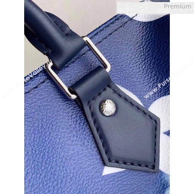 Louis Vuitton Monogram canvas LV Escale Speedy Bandoulière 30 Bag M45146 Blue 2020 (K-20041736)