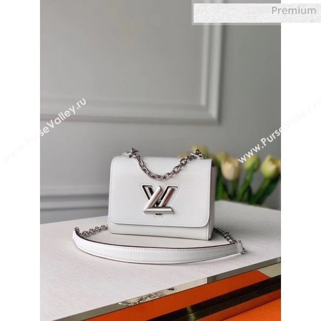 Louis Vuitton Epi Leather Twist Mini Bag M56118 White 2020 (K-20041723)