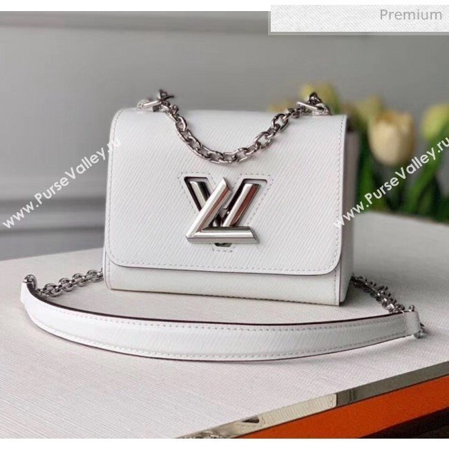 Louis Vuitton Epi Leather Twist Mini Bag M56118 White 2020 (K-20041723)