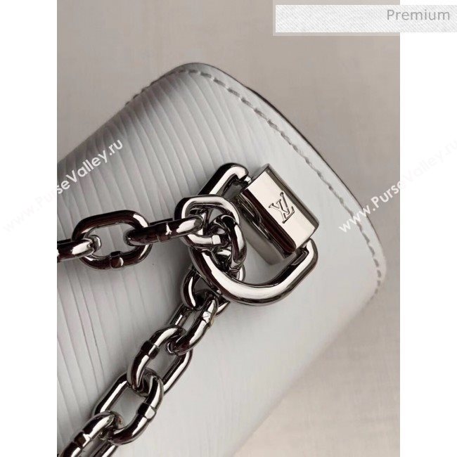 Louis Vuitton Epi Leather Twist Mini Bag M56118 White 2020 (K-20041723)