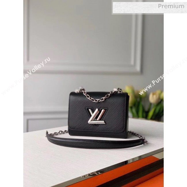 Louis Vuitton Epi Leather Twist Mini Bag M5617 Black 2020 (K-20041724)