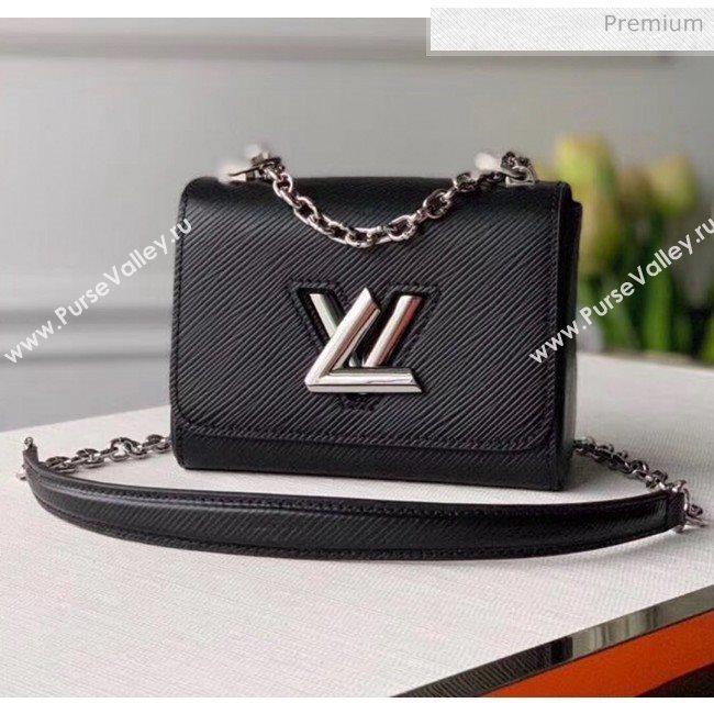 Louis Vuitton Epi Leather Twist Mini Bag M5617 Black 2020 (K-20041724)