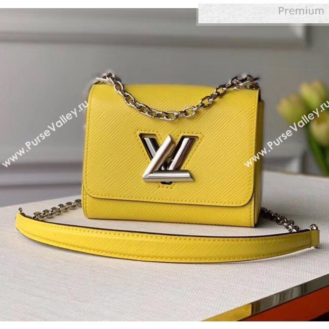 Louis Vuitton Epi Leather Twist Mini Bag M56119 Yellow 2020 (K-20041725)