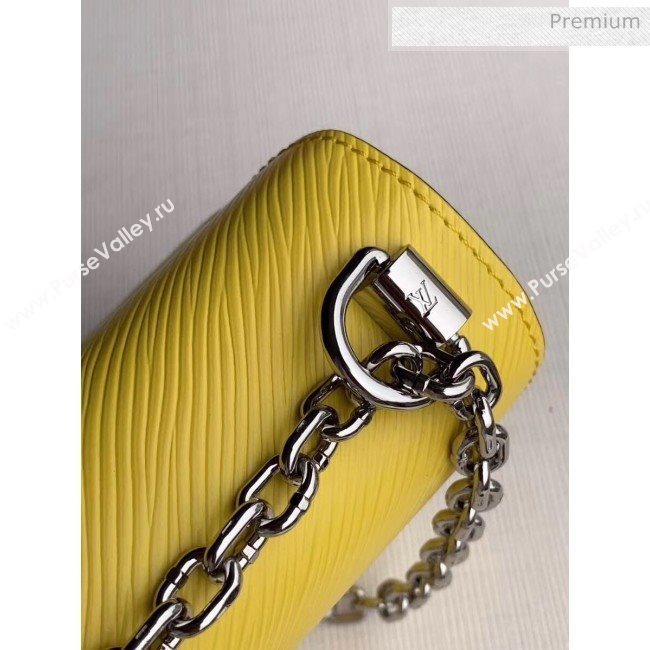 Louis Vuitton Epi Leather Twist Mini Bag M56119 Yellow 2020 (K-20041725)