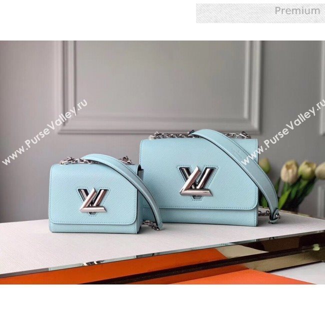 Louis Vuitton Epi Leather Twist Mini Bag M56117 Light Blue 2020 (K-20041727)