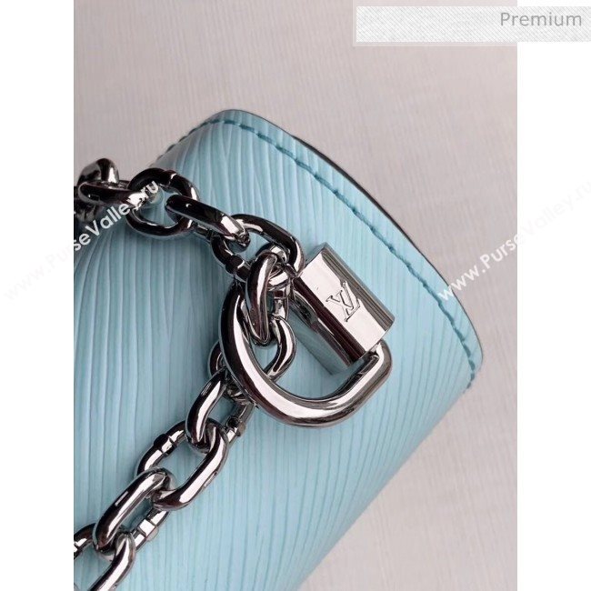 Louis Vuitton Epi Leather Twist Mini Bag M56117 Light Blue 2020 (K-20041727)