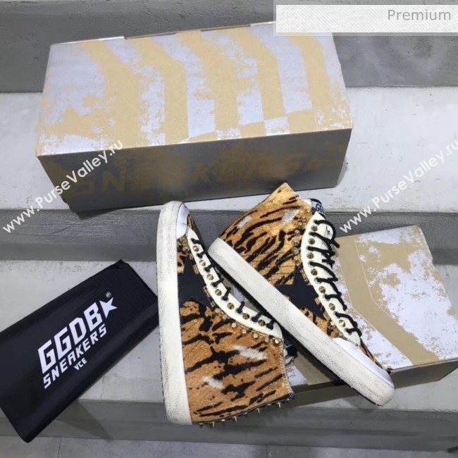 Golden Goose GGDB Calfskin Star Sneaker Leopard-print 2020 (13-20041644)