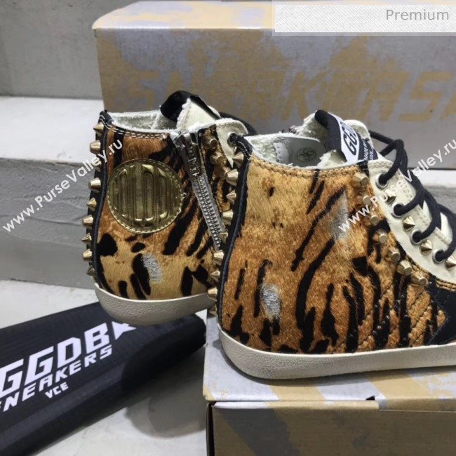 Golden Goose GGDB Calfskin Star Sneaker Leopard-print 2020 (13-20041644)