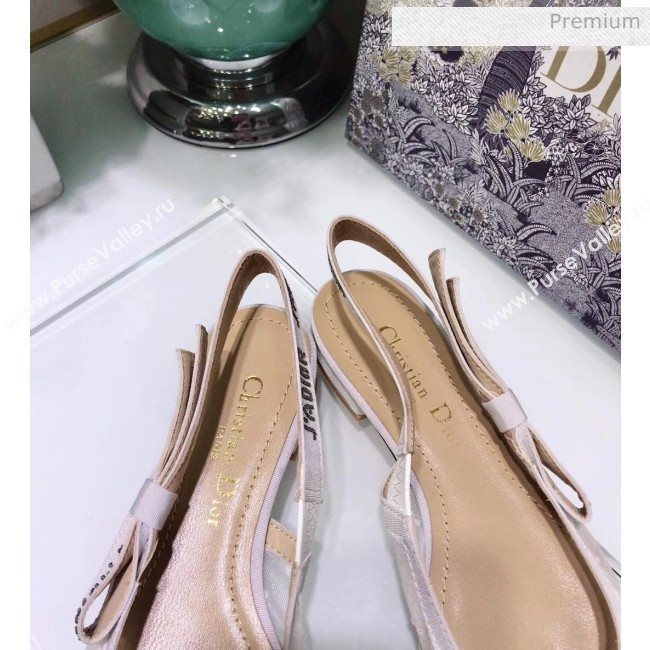 Dior JAdior Plumetis Ballerina Flat White 2020 (JC-20041821)
