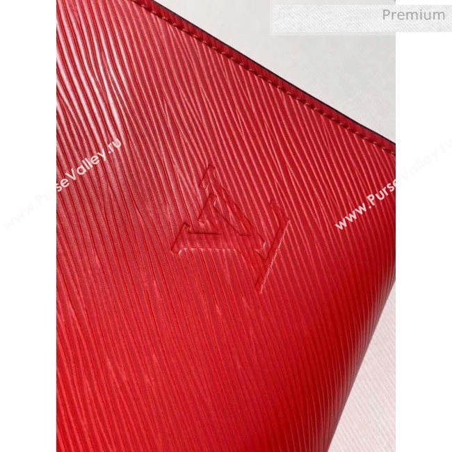 Louis Vuitton Epi Grained Cowhide Leather Onthego MM Tote Bag  Red M56229 2020 (K-20041848)