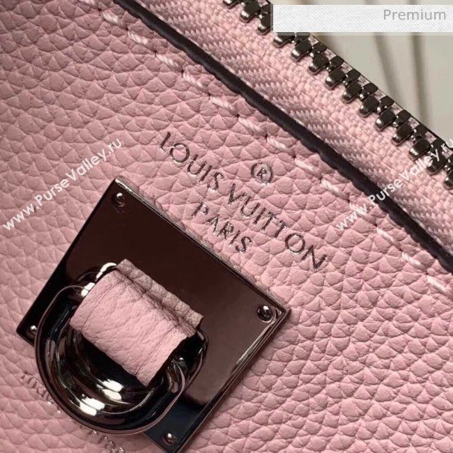 Louis Vuitton City Steamer Mini Bag in Grainy Calfskin M53804 Blue/Pink/Black (K-20041843)