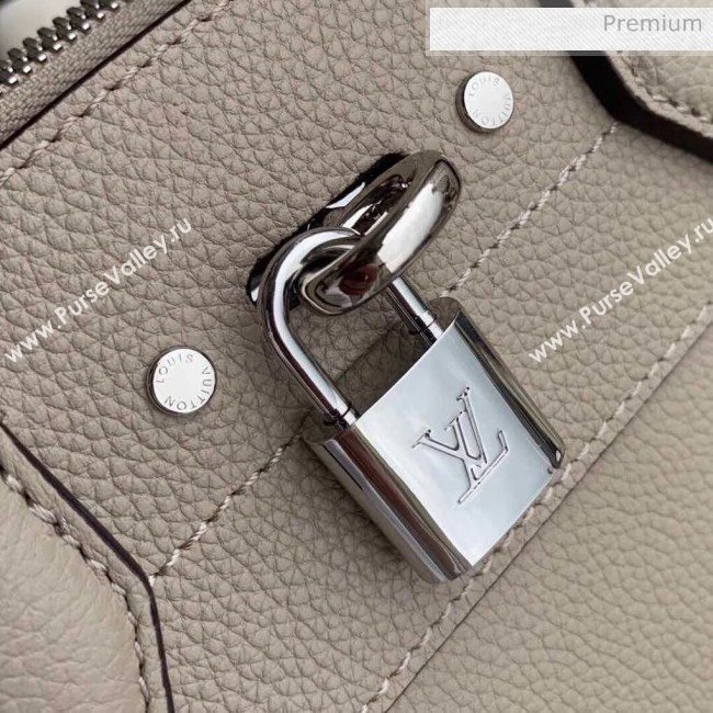 Louis Vuitton City Steamer Mini Bag in Grainy Calfskin M53804 Grey (K-20041842)