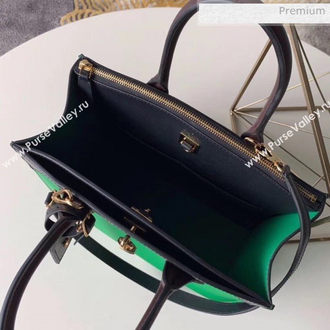 Louis Vuitton City Steamer MM Bag In Smooth Calfskin M42188 Green/Black (K-20041435)