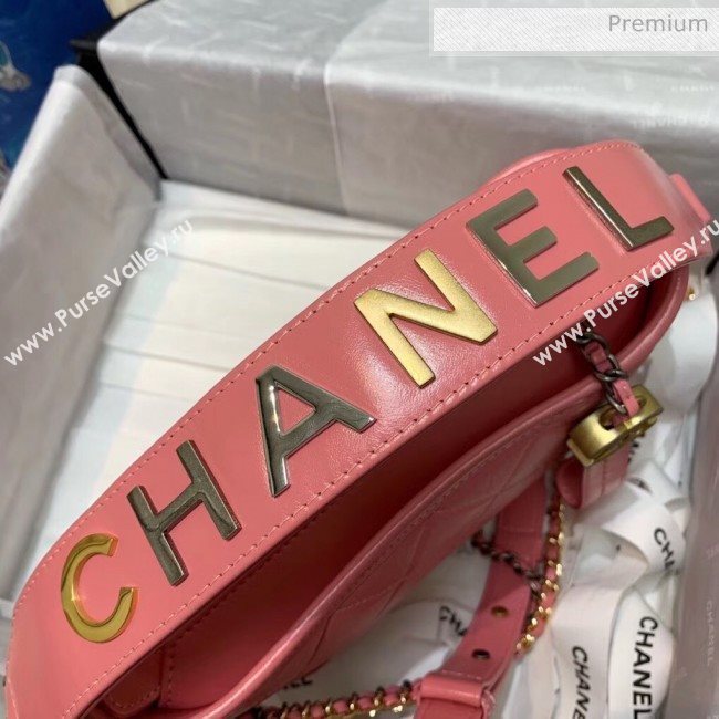 Chanel Calfskin CHANELS GABRIELLE Small Hobo Bag AS0865 Pink 2020 (SS-20042227)