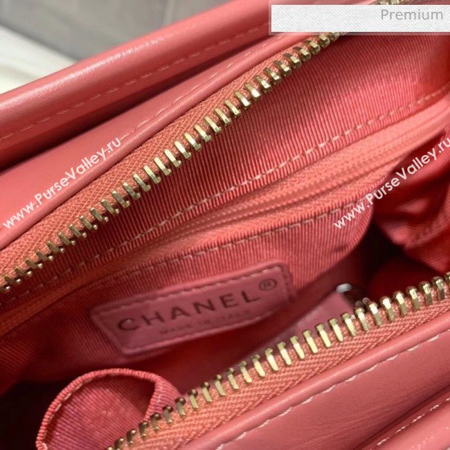 Chanel Calfskin CHANELS GABRIELLE Small Hobo Bag AS0865 Pink 2020 (SS-20042227)